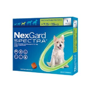 NEXGARD SPECTRAL M (7.5 - 15KG) TAB