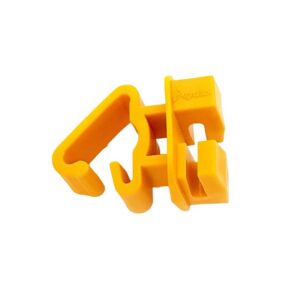 AISLADOR POSTE DE ACERO AMARILLO