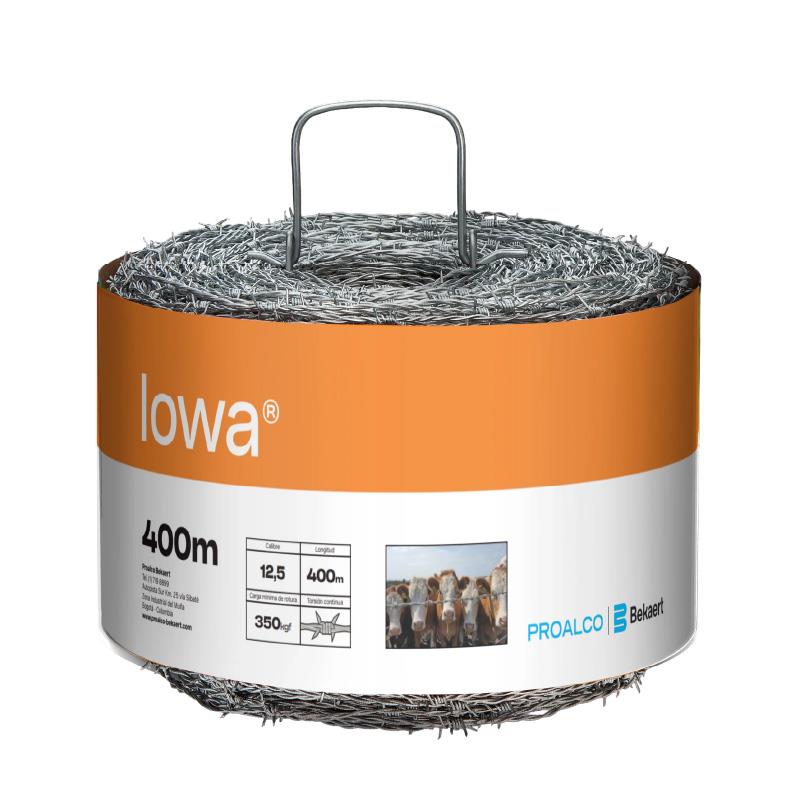 ALAMBRE PUAS IOWA C12.5 RLL X 400 MT