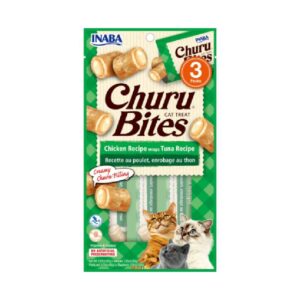CHURU ROLLS CAT POLLO Y ATUN X 40 GR