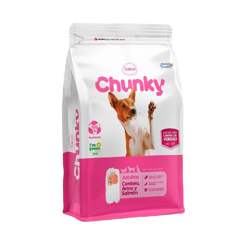 CHUNKY CORDERO ARROZ Y SALMON X 12 KG