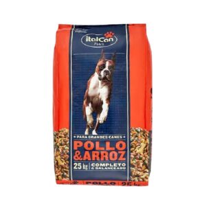 ITALCAN PLUS POLLO Y ARROZ X 25 KG