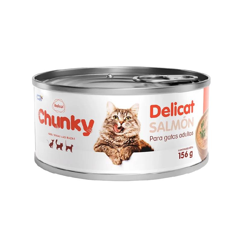 DELICAT POLLO/SALMON X 156 GR