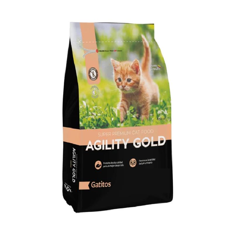 AGILITY GOLD GATITOS X 3 KG