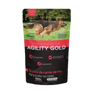 AGILITY GOLD TROZOS CARNE RES X 100 GR