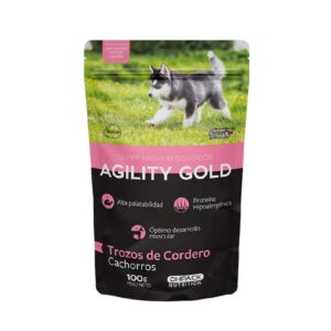AGILITY GOLD TROZO CORDERO CACH X 100 GR