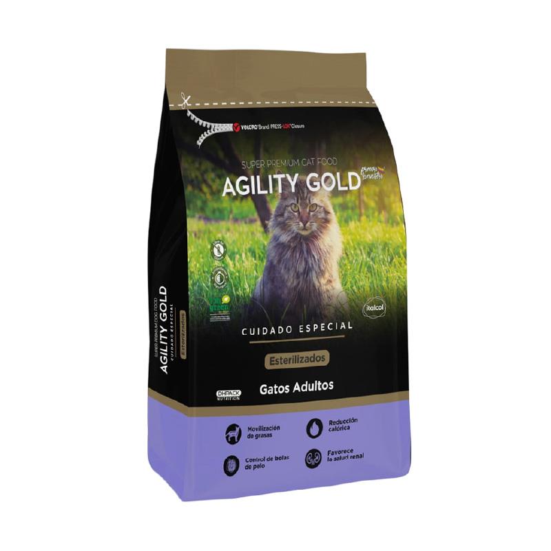 AGILITY GOLD GATOS ESTERILIZADOS x 1,5 K