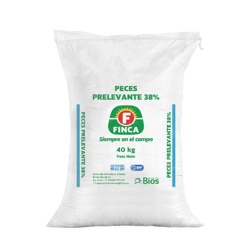 F. PECES PRELEVANTE 38% E X 40 KG