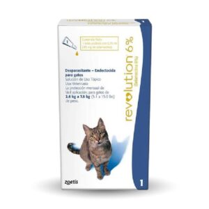 REVOLUTION 6% X 0,75 ML (AZUL)