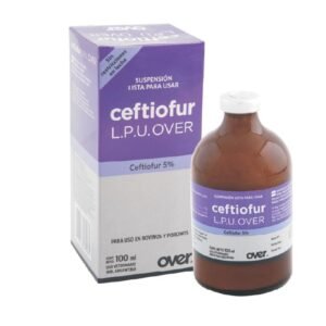 CEFTIOFUR LPU OVER INY X 100 ML