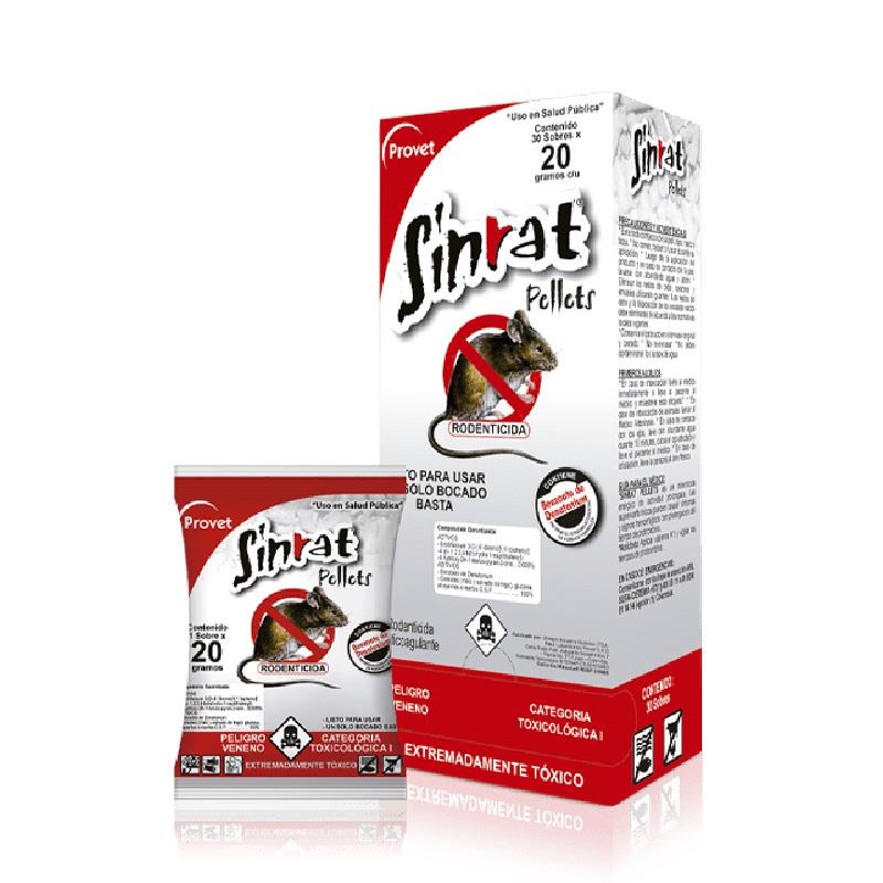 SINRAT PELLETS SOB X 20 GR