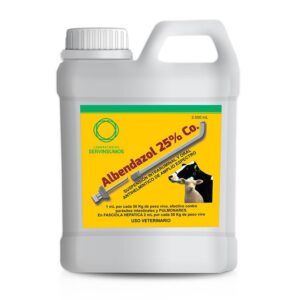 ALBENDAZOL CO 25% JGA X 20 ML
