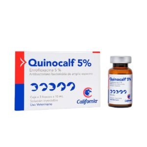 QUINOCALF 5% INY X 10 ML
